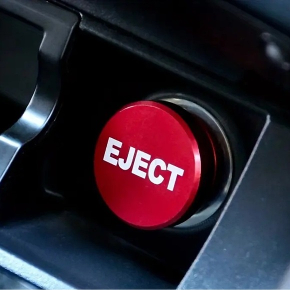 “FIRE MISSLE” Aluminum Alloy Car Lighter Cover NWOT - Picture 2 of 3